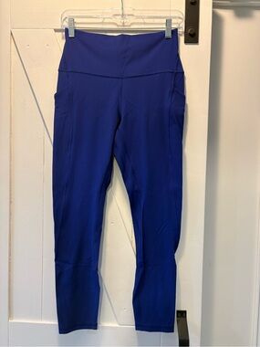 lululemon athletica Deep Sea Blue High-Rise Leggings w/ Pockets